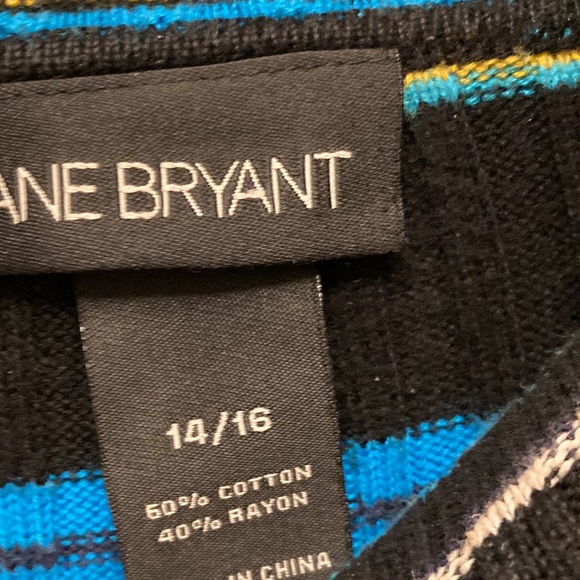 Black Striped Sweater 14/16 - Picture 4 of 6